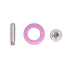 54 Pieces Plasma Cutter Torch Parts Electrode Nozzle Set Ceramic