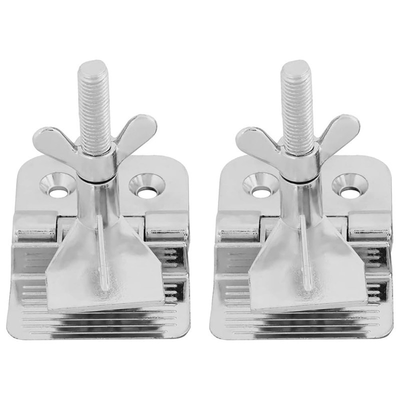IMCCZONY 2PCS Silk Screen Printing Metal Butterfly Frame Hinge Clamp