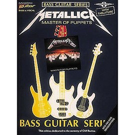 Metallica - Master of Puppets* (Bass Guitar): For Bass Guitar & Vocal