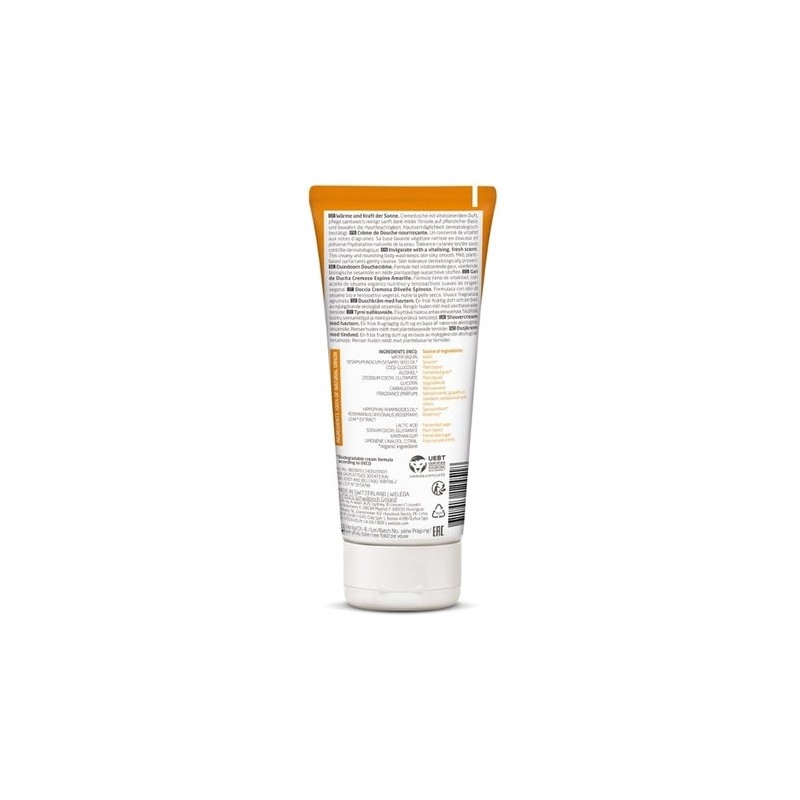 Weleda Sea Buckthorn Creamy Body Wash 200ml