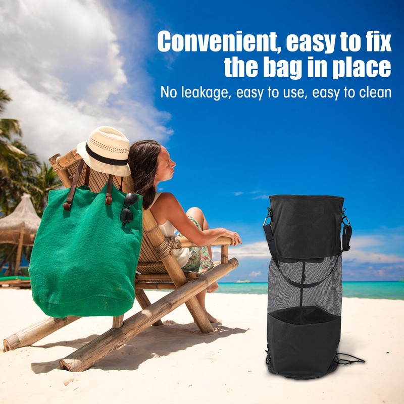 Boat Trash Bags Reusable Waterproof Portable Mesh Trash Bags for