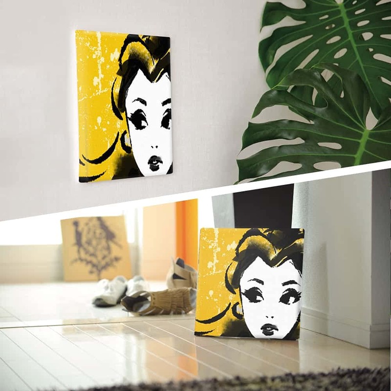 ArtDeli Princess Series Beauty and the Beast Belle Art Panel