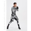 LAFROI CLY08D Men's Short-Sleeved Compression Shirt UPF 50+ Rash Guard,
