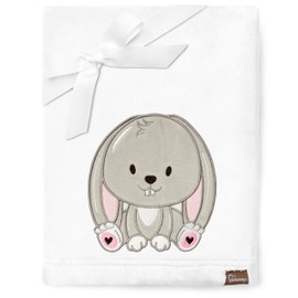 Be Mammy Warm Children Baby Cosy Blanket Baby Gift BE20-168 (White - Rabbit)
