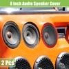 Motoforti 8 Inch Car Speaker Mesh Cover Round with Screws