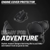 POLISPORT 91375 – Engine Covers Protection Kit KTM, HUSQVARNA Black