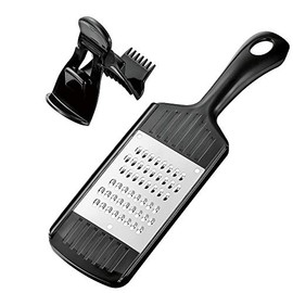 Shimomura KIB-617 Kitchen Bar, Made in Japan, Minced Garlic, Dishwasher Safe, Made in Niigata, Tsubame Sanjo, Black, 8.3 x 2.2 x 1.1 inches (210 x 56 x 27 mm)