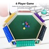 Shut The Box Dice Game 6 Player 6 Color Sided