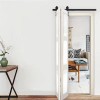 40\" Bi-Folding Barn Door Hardware Kit Smooth & Quietly Sliding