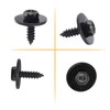 Hoypeyfiy 20 Pack Self-Tapping Screw Sheet Metal Clip Fixing Accessories