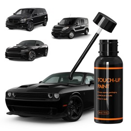 XTryfun PX8/DX8 Black/Pitch Black Touch Up Paint for Dodge, DIY Car Paint Scratch Repair Kit, Automotive Paint, Quick & Easy Fix Scratch Repair for Challenger/Grand Caravan/Charger/Journey/Promaster