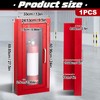 Zonon 1 Pcs Semi Recessed Fire Extinguisher Cabinet Industrial Architectural