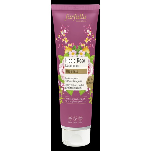 farfalla Hippie Rose Body Lotion, 150 ml