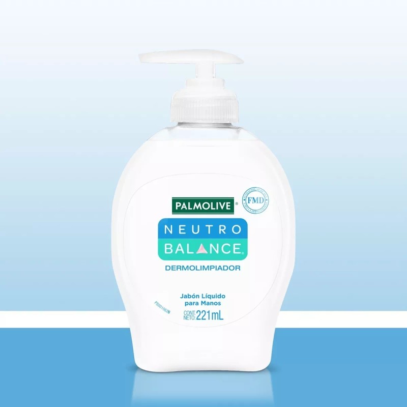 Palmolive Jabón Líquido Para Manos Palmolive Neutro Balance Dermolimpiador 221ml