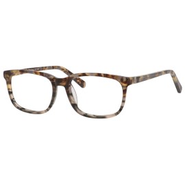 Calabria Esq 1511 Rectangular Reading Glasses +0.75 Olive Green Amber Brown Men Women