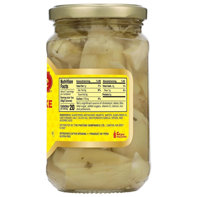 Pastene Marinated Artichokes, 12 Ounce (6 Pack)