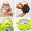 Mini Retro Travel Alarm Clock Creative Metal Digital Alarm Clock