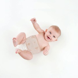 EXCEART 2Pcs Baby Belly Bands Breathable Cotton Newborn Navel Wraps Soft Infant Belly Protective Bands for Umbilical Cord Care Comfort