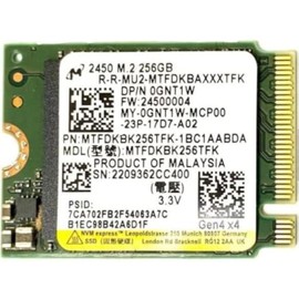 OEM Micron 256GB M.2 PCI-e NVME SSD Internal Solid State Drive 30mm 2230 Form Factor M Key Steam Deck