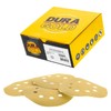 Dura-Gold Premium 5" Gold Sanding Discs - 600 Grit (Box