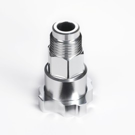 InoKraft Paint System Spray Gun Adapter M16*1.5 short, 16 mm Male, 1.5 mm Thread, Compatible with Devilbiss Startingline full-size HVLP spray guns, Sharpe Finex FX1000, FX2000, FX3000, Astro Euro guns