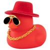 wonuu Car Dashboard Rubber Duck Ornament, Car Decoration Colour Ducks