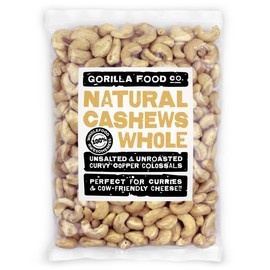 Gorilla Food Co. Cashew Nuts Whole - 400g