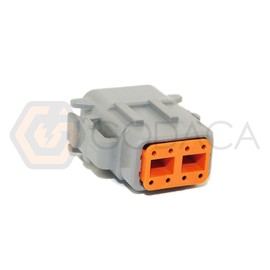 1x 8 Pin 8-way Female Connector DTM Deutsch DTM06-08SA w/out wire