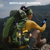 MIXILIN Rechargeable Spotlight 90,000 Lumens, Super Bright LED Spotlight Flashlight