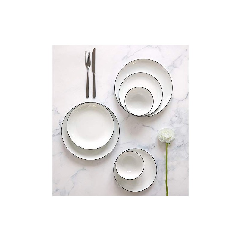 Arzberg Cucina Basic Colori Black Dinner Plate 26 cm