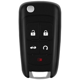 Key Fob Shell Case for Chevy for Camaro for Cruze for Equinox for Impala for Malibu for GMC for Terrain 2010-2017 OHT01060512 5461A-01060512 13500221 13500226-1Pcs
