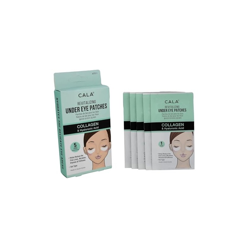 REVITALIZANTE BAJO PARCHES DE LOS OJOS COLÁGENO Y ÁCIDO HIALURÓNICO