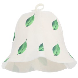 Operitacx Felt Sauna Hat Russian Bath Hat Sauna Head Cover Sauna Pack Shower Sauna Hat for Women Spa Head Wrap Sauna Hood Felt Sauna Hood Made of Natural Felt Women's Russia Soft