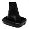 AERZETIX - Gear Stick Gaiter Imitation Leather Black for Car