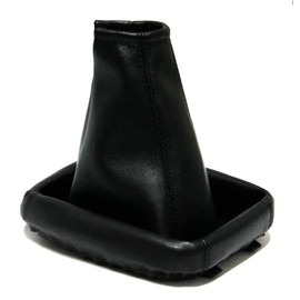 AERZETIX - Gear Stick Gaiter Imitation Leather Black for Car