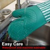 Alselo Silicone Oven Mitts Heat Resistant 932℉ with Waterproof &