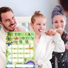 Dinosaur Reward Chart Cards with Stickers-Reusable Behavior Incentive Chart Card