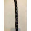 Hook and eye black twill tape without the eye by
