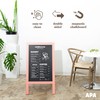 Ilyapa Wooden A-Frame Sign with Eraser & Chalk - 40
