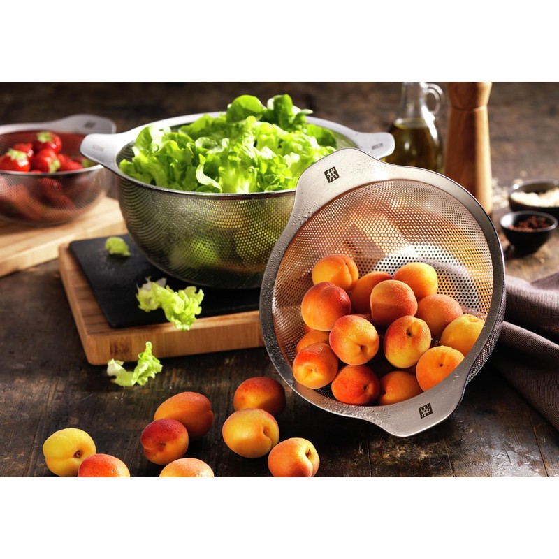 ZWILLING Accessories Stainless Steel Strainer, 7.8-inch