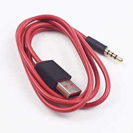 Gneinour Studio Charge Cable USB to 3.5mm Power Charger Replacement Cord Compatible with Beats by Dre Studio Wirelessd Headphones
