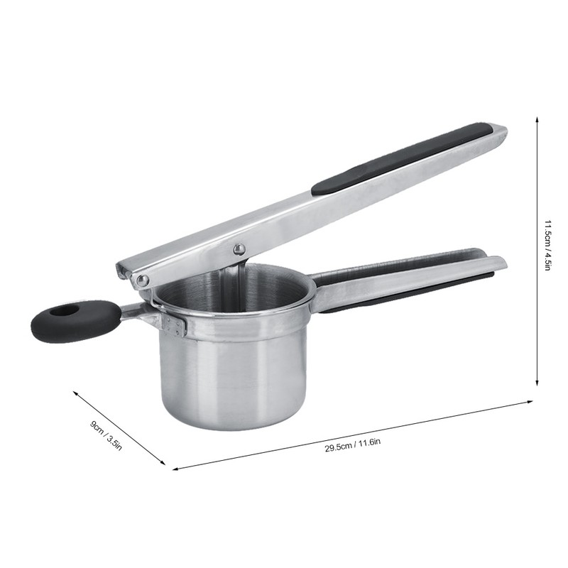 Kitchen Detachable Stainless Steel Handheld Potato Presser Ricer Food Masher