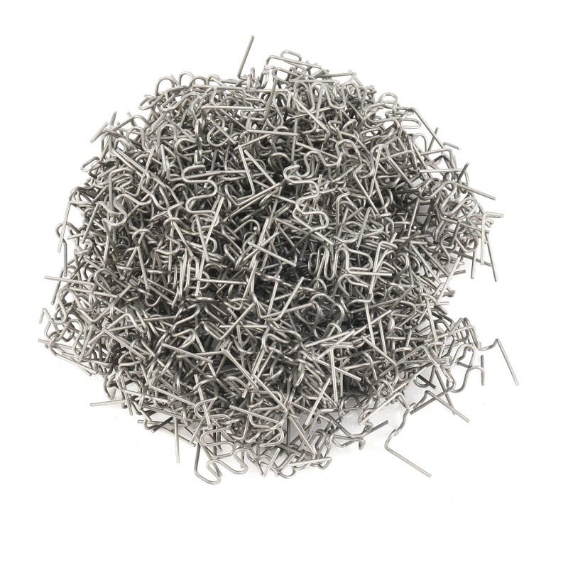 Gearzaar 1000PCS 0.8mm Hot Staples Plastic Welding Wave Stapler for