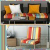 Geyoga 8 Pcs Patio Stretch Sofa Cushion Covers Outdoor Cushion