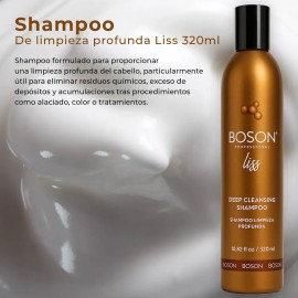 Shampoo De Limpieza Profunda Boson Liss 320ml