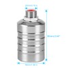 Pack of 2 Float Valves 1/2 Inch, Stainless Steel Floating