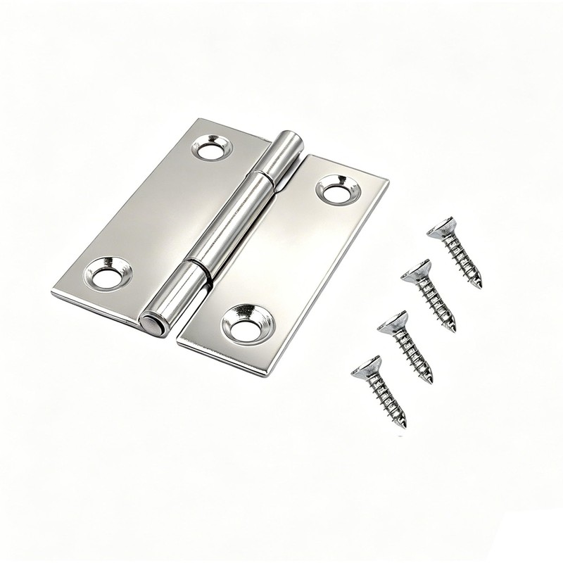 8 Pcs 2 Inch Small Door Hinges, 201 Stainless Steel