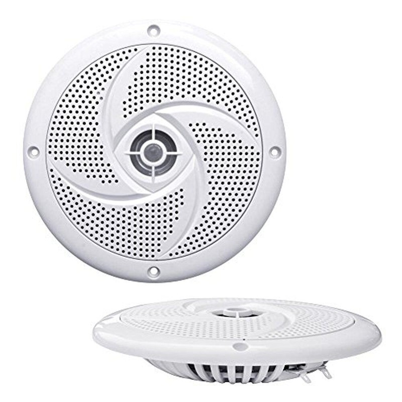 Pyle 4x Pyle 5.25" 180W 2-Way Low-Profile Slim Style Marine