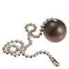 Ceiling Fan Pull Chain Decorative Walnut Wooden Ball Pull Chain