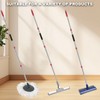 Xifando Mop Handle Replacement - 4-Section Adjustable from 30" to